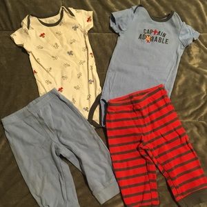 Carters 6-12 months set